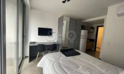 Apartamento com 1 quarto à venda na Avenida dos Imarés, 298, Indianópolis, São Paulo por R$ 440.000