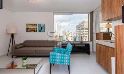 Apartamento com 1 quarto à venda na Rua Coronel Joaquim Ferreira Lobo, 305, Vila Nova Conceição, São Paulo por R$ 890.000