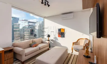 Apartamento com 1 quarto à venda na Rua Coronel Joaquim Ferreira Lobo, 305, Vila Nova Conceição, São Paulo por R$ 890.000