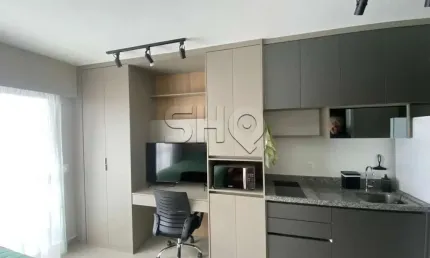Apartamento com 1 quarto à venda na rua cardeal arcoverde, 2004, pinheiros, são paulo, 25 m2 por r$ 550.000