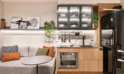 Apartamento com 1 quarto à venda na Rua Cardeal Arcoverde, 3060, Pinheiros, São Paulo por R$ 490.000