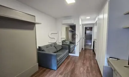 Apartamento com 1 quarto à venda na Alameda dos Jurupis, 813, Indianópolis, São Paulo por R$ 495.000