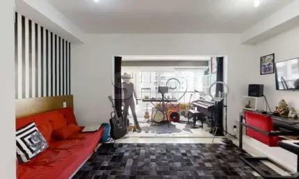Apartamento com 1 quarto à venda na rua augusta, 901, consolação, são paulo, 45 m2 por r$ 520.000