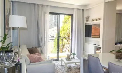 Apartamento com 1 quarto à venda na rua bandeira paulista, 789, itaim bibi, são paulo, 43 m2 por r$ 850.000