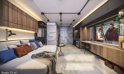 Apartamento com 1 quarto à venda na Rua Borges Lagoa, 299, Vila Clementino, São Paulo por R$ 363.636