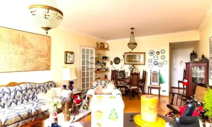 Apartamento com 3 quartos à venda na alameda dos aicás, 1028, moema, são paulo por r$ 1.050.000