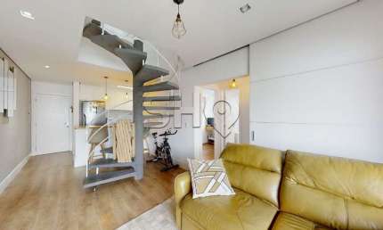 Cobertura com 3 quartos à venda na Avenida Barão de Monte Mor, 225, Real Parque, São Paulo por R$ 795.000