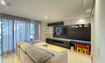 Apartamento com 3 quartos à venda na rua apinajés, 640, perdizes, são paulo, 140 m2 por r$ 1.680.000
