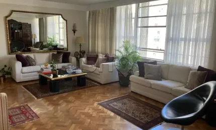 Apartamento com 4 quartos para alugar na Rua Aureliano Coutinho, 355, Vila Buarque, São Paulo por R$ 8.990