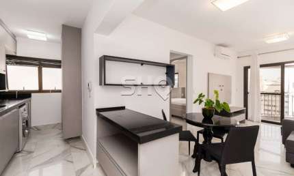 Apartamento com 1 quarto para alugar na Rua Leopoldo Couto de Magalhães Júnior, 540, Itaim Bibi, São Paulo por R$ 6.000