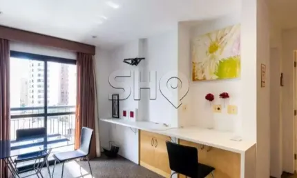 Apartamento com 1 quarto à venda na Avenida Lavandisca, 365, Indianópolis, São Paulo por R$ 530.851