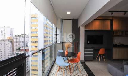 Apartamento com 1 quarto para alugar na Rua Capote Valente, 80, Pinheiros, São Paulo por R$ 4.300