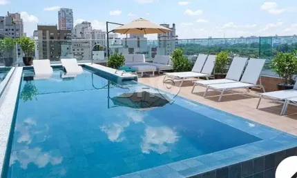 Apartamento com 1 quarto à venda na avenida ibirapuera, 1891, moema, são paulo, 22 m2 por r$ 495.000