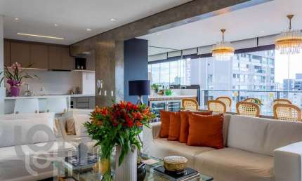 Apartamento com 2 quartos à venda na Rua Pascal, 1907, Campo Belo, São Paulo por R$ 2.250.000