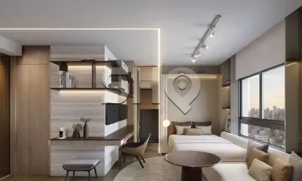 Apartamento com 1 quarto à venda na rua iperoig, 229, perdizes, são paulo, 22 m2 por r$ 424.000