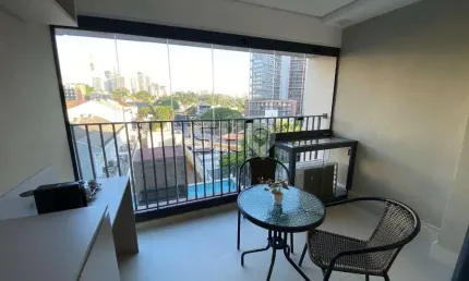 Apartamento com 1 quarto à venda na rua paracuê, 191, sumaré, são paulo, 28 m2 por r$ 515.000