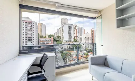 Apartamento com 1 quarto à venda na rua cristiano viana, 950, cerqueira césar, são paulo, 26 m2 por r$ 600.000