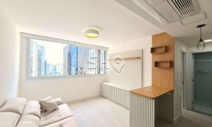 Apartamento com 1 quarto para alugar na Engenheiro Mesquita Sampaio, 513, Vila São Francisco (Zona Sul), São Paulo por R$ 4.800
