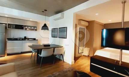 Apartamento com 1 quarto para alugar na Rua Jean Peltier, 311, Cidade Monções, São Paulo por R$ 4.800