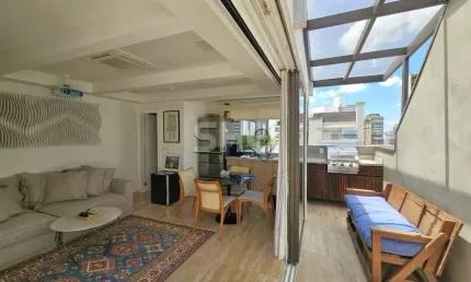Cobertura com 1 quarto à venda na Rua Jacques Félix, 326, Vila Nova Conceição, São Paulo por R$ 2.280.000