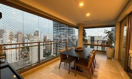 Apartamento com 3 quartos à venda na Avenida Lavandisca, 515, Indianópolis, São Paulo por R$ 3.650.000