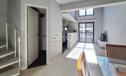 Apartamento com 1 quarto à venda na Avenida Moema, 177, Moema, São Paulo por R$ 590.000