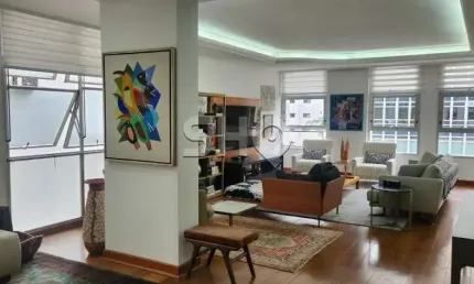 Apartamento com 4 quartos à venda na alameda tietê, 325, cerqueira césar, são paulo, 340 m2 por r$ 6.550.000