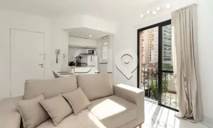 Apartamento com 1 quarto à venda na rua luís dias, 135, itaim bibi, são paulo, 35 m2 por r$ 580.000