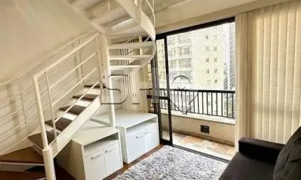 Apartamento com 1 quarto para alugar na Rua Guarará, 435, Jardim Paulista, São Paulo por R$ 3.700