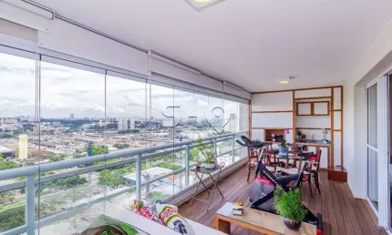 Apartamento com 3 quartos à venda na rua nagel, 33, vila leopoldina, são paulo, 158 m2 por r$ 2.395.000