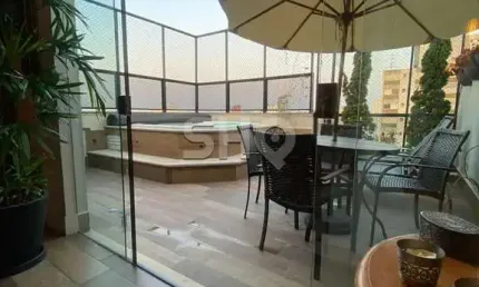 Cobertura com 2 quartos à venda na Rua Constantino de Sousa, 914, Campo Belo, São Paulo por R$ 1.600.000