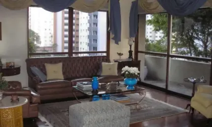 Apartamento com 4 quartos à venda na avenida jacutinga, 336, indianópolis, são paulo, 250 m2 por r$ 3.500.000