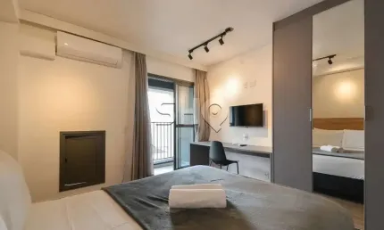 Apartamento com 1 quarto à venda na rua cristiano viana, 1216, cerqueira césar, são paulo, 26 m2 por r$ 550.000
