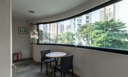 Apartamento com 3 quartos à venda na rua gaivota, 646, moema, são paulo, 140 m2 por r$ 2.700.000