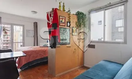 Apartamento com 1 quarto à venda na rua barata ribeiro, 372, bela vista, são paulo, 30 m2 por r$ 315.000