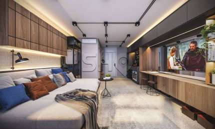 Apartamento com 1 quarto à venda na Rua Borges Lagoa, 299, Vila Clementino, São Paulo por R$ 356.062
