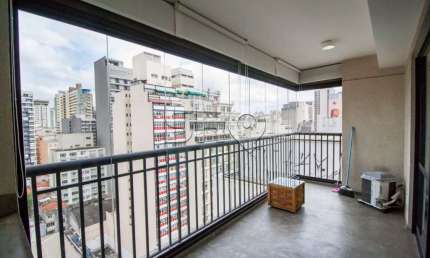 Apartamento com 1 quarto para alugar na Avenida Brigadeiro Luís Antônio, 323, Bela Vista, São Paulo por R$ 2.500