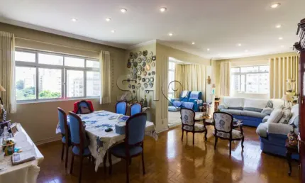 Apartamento com 3 quartos à venda na avenida angélica, 621, higienópolis, são paulo, 144 m2 por r$ 1.100.000