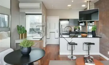Apartamento com 1 quarto para alugar na Rua Elvira Ferraz, 250, Vila Olímpia, São Paulo por R$ 8.000