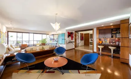 Apartamento com 4 quartos à venda na Itaguaba, 21, Higienópolis, São Paulo por R$ 4.850.000
