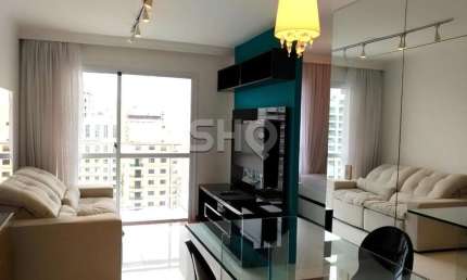 Apartamento com 1 quarto à venda na Rua Juquis, 391, Indianópolis, São Paulo por R$ 850.000