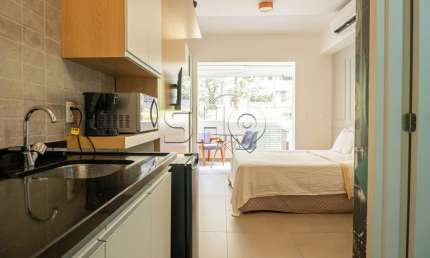 Apartamento com 1 quarto à venda na Rua Girassol, 1280, Vila Madalena, São Paulo por R$ 495.000