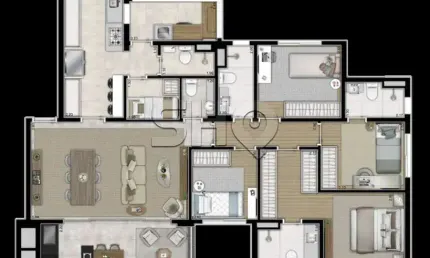 Apartamento com 3 quartos à venda na rua havaí, 63, sumaré, são paulo, 129 m2 por r$ 2.287.435