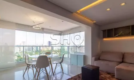 Apartamento com 1 quarto à venda na avenida santo amaro, 3131, brooklin paulista, são paulo, 58 m2 por r$ 1.040.000