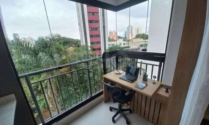 Apartamento com 1 quarto à venda na Avenida Jabaquara, 2461, Mirandópolis, São Paulo por R$ 559.000