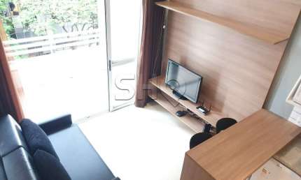 Apartamento com 1 quarto à venda na Rua Flórida, 1790, Cidade Monções, São Paulo por R$ 700.000