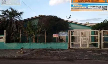 Casa para Venda em Cidreira, Centro, 3 dormitórios, 1 banheiro, 1 vaga