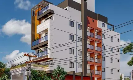 Apartamento para venda em são josé dos pinhais, centro, 3 dormitórios, 1 suíte, 2 banheiros, 1 vaga