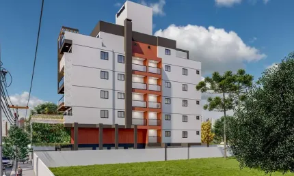 Apartamento para Venda em São José dos Pinhais, Centro, 3 dormitórios, 1 suíte, 2 banheiros, 2 vagas