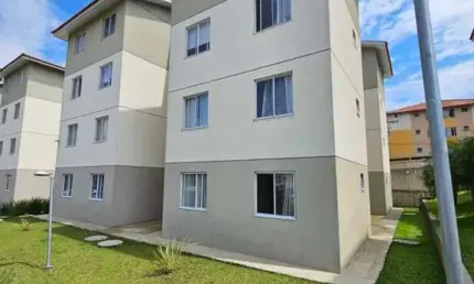 Apartamento para Venda em São José dos Pinhais, Colônia Rio Grande, 2 dormitórios, 1 banheiro, 1 vaga